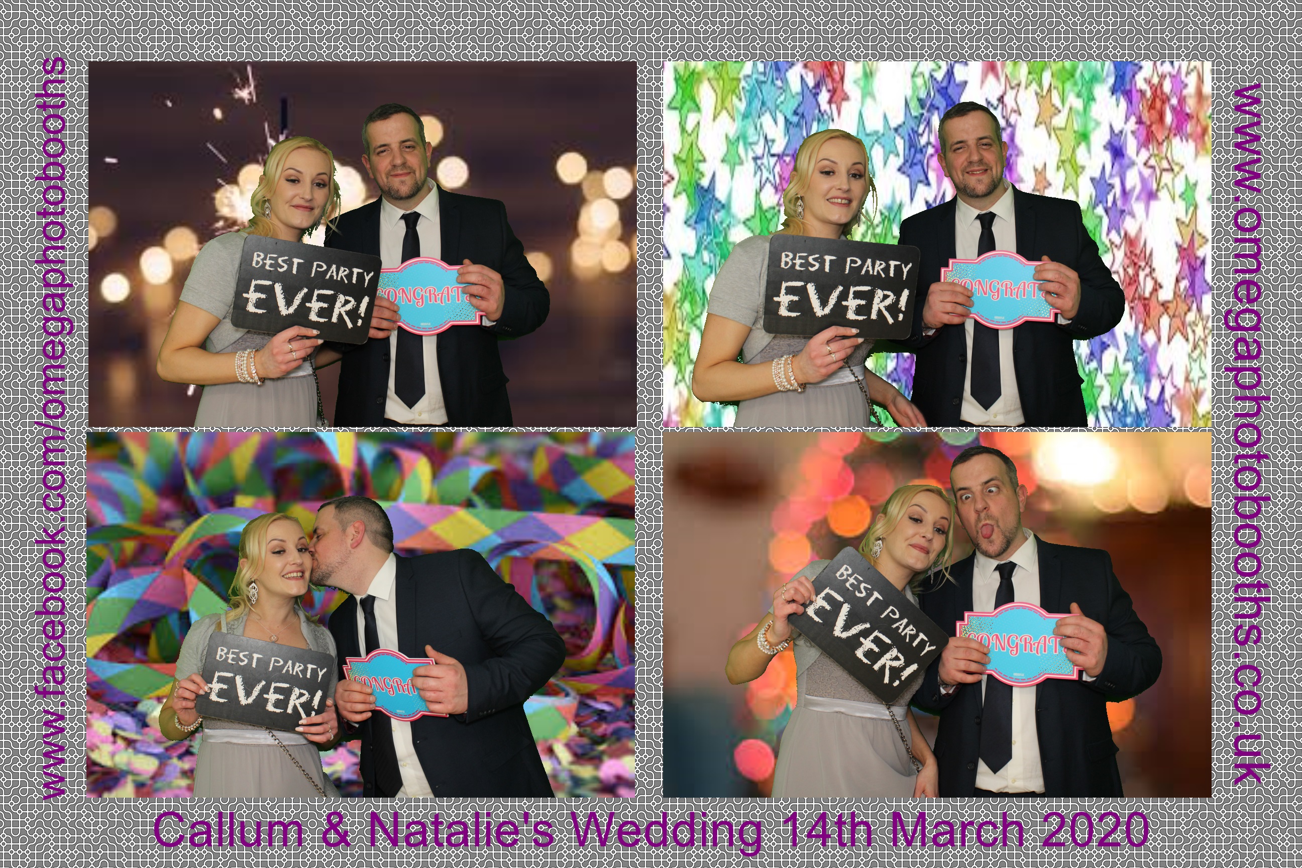 Callum and Natalie's Wedding | View more photos from the event at gallery.omegaphotobooths.co.uk/u/Omega-Photobooths/Callum-and-Natalies-Wedding